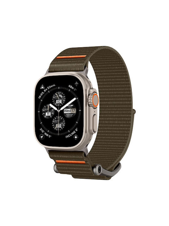 Spigen Durapro Flex Ultra Strap Khaki (Apple Watch 49mm/45mm/44mm/42mm)