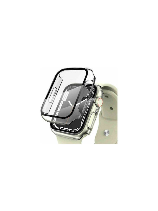 Apple Carcasă de Plastic în culoarea Transparent pentru Apple Watch - 44 mm