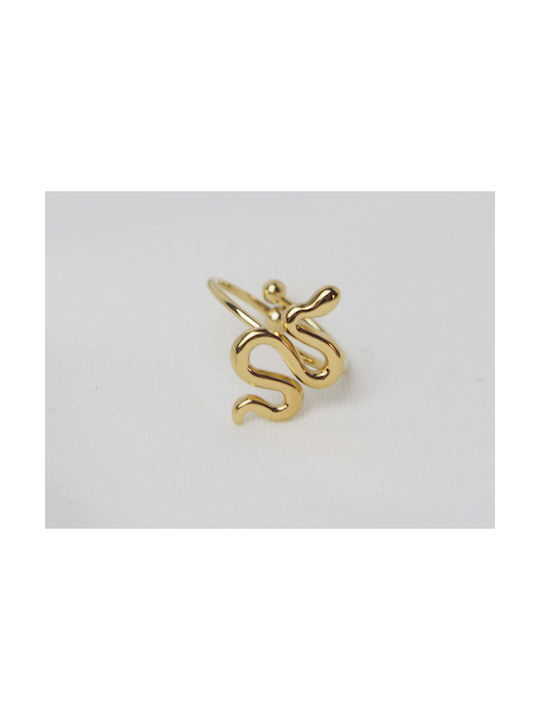 Women's Ring from Steel Gold Plated