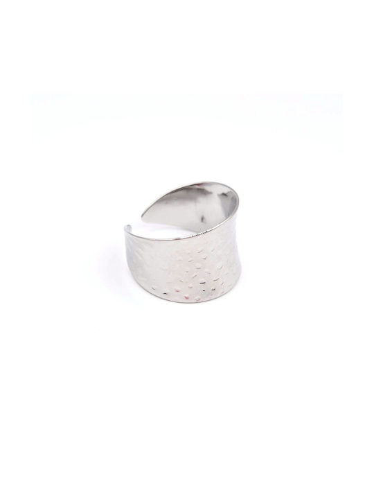 Damen Ring aus Stahl