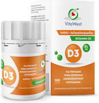 WestΜed H&B VitaWest Βιταμίνη D3 Vitamin 100 tabs