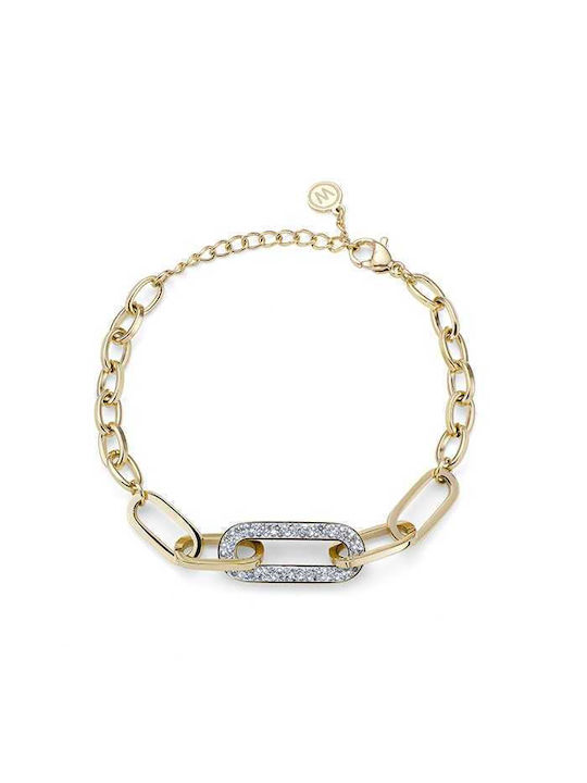 Oliver Weber Bracelet made of Steel Gold Plated