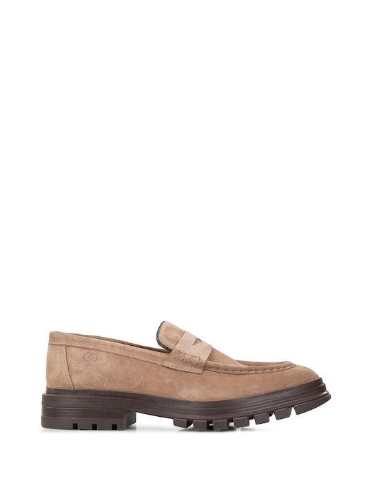 Sigotto Wildleder Herren Mokassins in Tabac Bra...