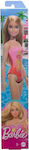 Barbie Beach & Swimsuit Puppe Blondes Haar, rosa Palmen-Print tragend für 3++ Jahre