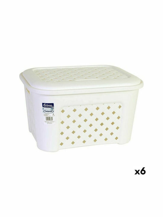 Tontarelli Laundry Basket Plastic 44x35x24cm