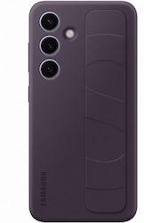 Samsung Standing Grip Back Cover Σιλικόνης Dark Violet (Galaxy S24)