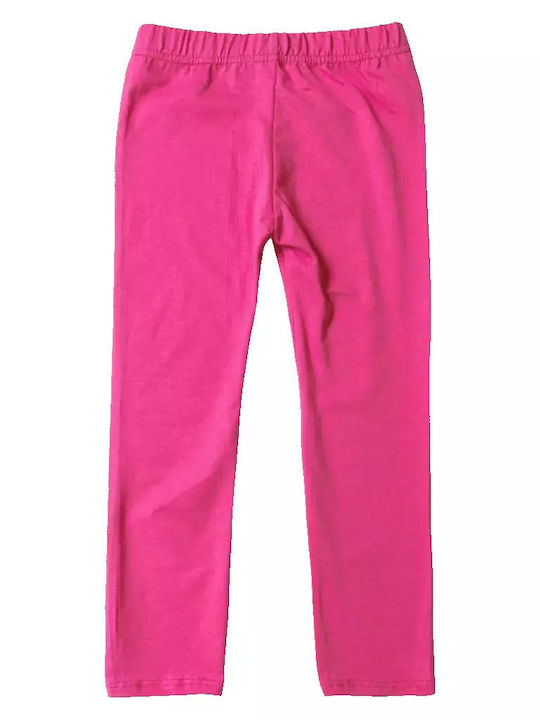 Kinder Leggings Lang Fuchsie