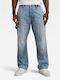 Carpenter 3d Herren Jeanshose mit Loose Passform Light Aged Denim