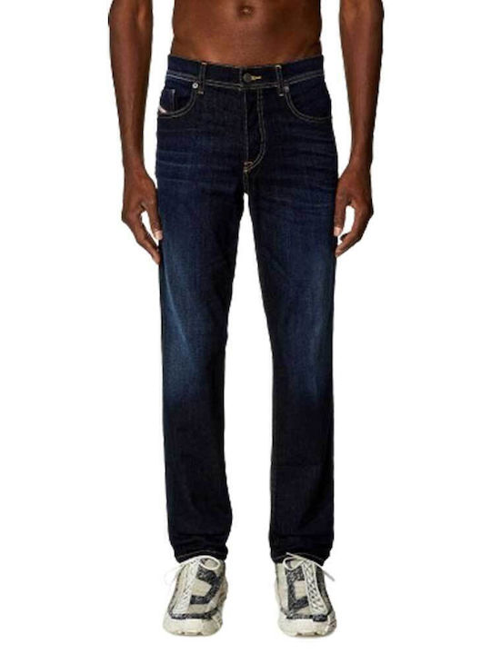 Diesel Men's Elastic Straight Blue Jeans Pants