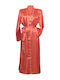 Mystiko Winter Damen Robe Orange