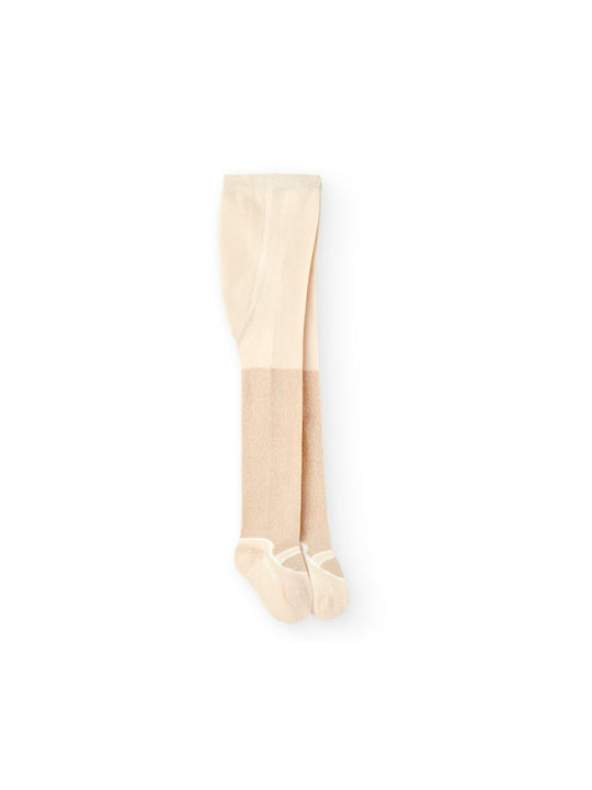 Boboli Kinderstrumpfhose Taupe