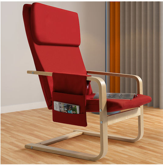 Sessel 67x85x96cm Red