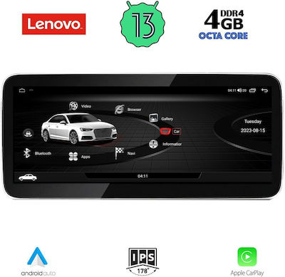 Lenovo Sistem Audio Auto pentru Audi Q5 2009-2016 (Bluetooth/USB/WiFi/GPS/Apple-Carplay/Android-Auto) cu Ecran Tactil 12.3"