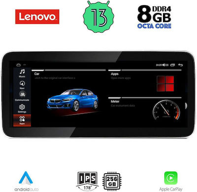 Lenovo Ηχοσύστημα Αυτοκινήτου για BMW Σειρά 7 2009-2012 (Bluetooth/USB/AUX/WiFi/GPS/Apple-Carplay/Android-Auto) με Οθόνη Αφής 12.3"