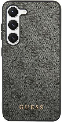 Guess 4g Metal Gold Logo Back Cover Plastic Black (Guess S24 Ultra S928)