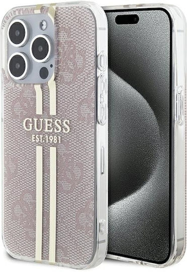 Guess Umschlag Rückseite Kunststoff Rosa (iPhone 14 Pro Max)