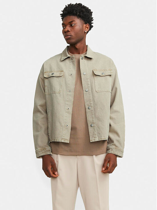 Jack & Jones Χειμωνιάτικο Μπουφάν Μπεζ