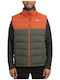 Oskar Men's Sleeveless Puffer Jacket Waterproof and Windproof Burnt Orange