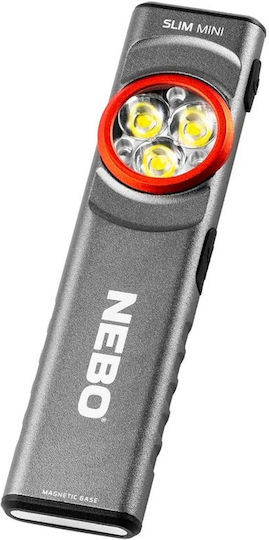 Nebo Rechargeable Workshop Light LED IPX4 with Brightness up to 250lm Slim