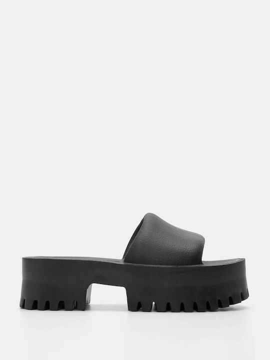 Luigi Pantofi cu platformă Piele sintetică Women's Sandals Negru