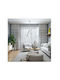 Bakaji Pendant Light White with Socket E27 25x25x25cm