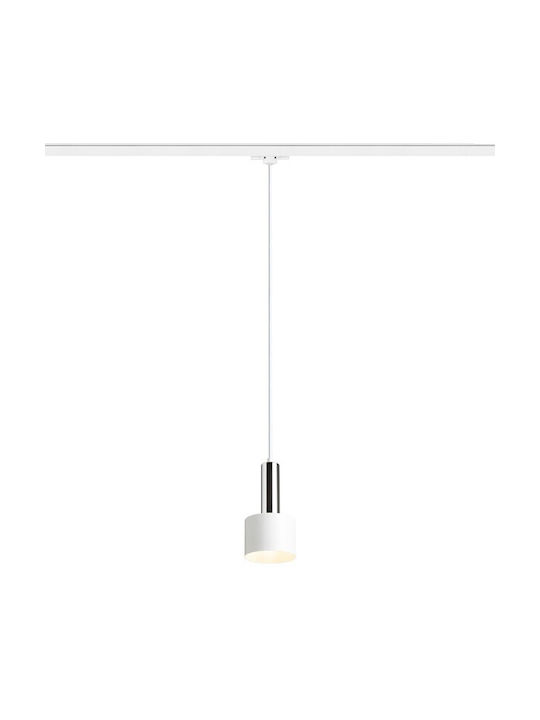 Giulia Pendant Light Single-Light Rail for Socket E27 White