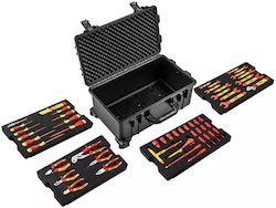 Neo Tools Βαλίτσα με Ροδάκια και 52 Εργαλεία Ηλεκτρολόγου