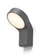 Rendl Light Studio Επιτοίχιο Εξωτερικό Φωτιστικό LED IP44 9W με Θερμό Λευκό Φως 14x15.5x22εκ.