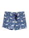 Fresk Kinder Badeanzug Badeshorts Blau