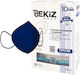 Bekiz Protective Mask FFP2 Blue 10pcs