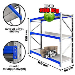 Ράφια Ραφιέρα Dexion με 3 Ράφια Ράφια Ραφιέρα Dexion με 3 Ράφια