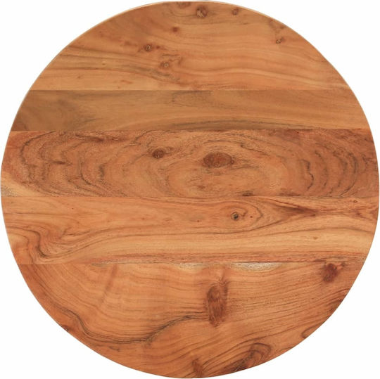 vidaXL Round Wooden Placemat 40cm