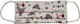 Fabrik Protective Mask Fabric Kids White / Navy MARK837 1pcs