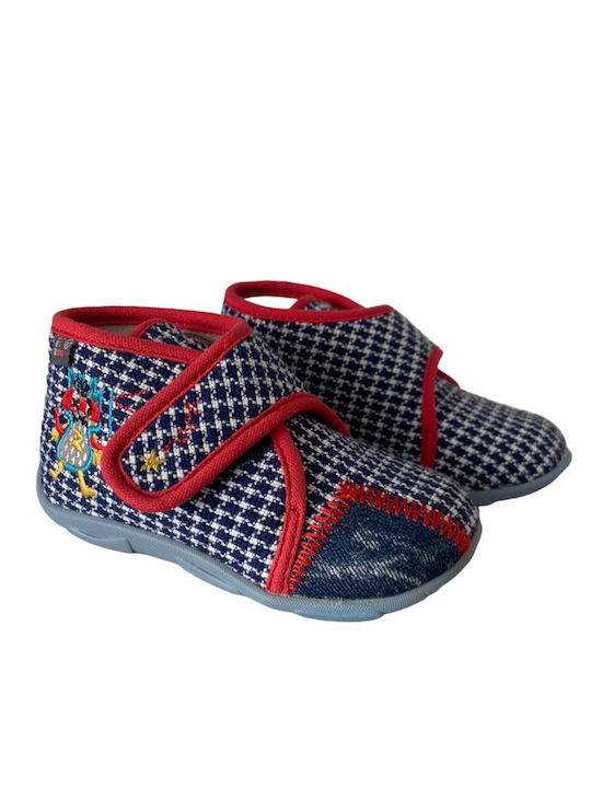 GBB Kids Slippers Boots Red