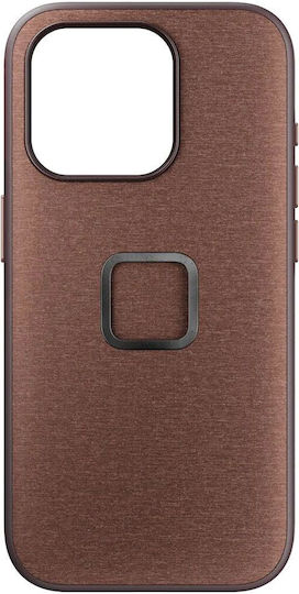 Peak Design Everyday Back Cover Υφασμάτινο 2mm Καφέ (iPhone 15 Pro Max)