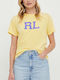 Ralph Lauren Women's Athletic T-shirt Yellow