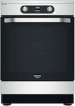 Hotpoint-Ariston HS68IQ8CHX/E Κουζίνα 78lt με Επαγωγικές Εστίες Π60εκ. Inox