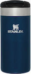 Stanley Glass Thermos Stainless Steel BPA Free Blue 350ml