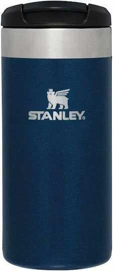 Stanley AeroLight Transit Glass Thermos Stainless Steel BPA Free 350ml Royal Blue