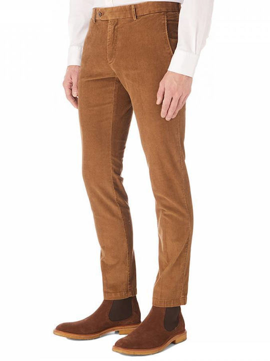 Hackett Men's Trousers Chino Brown