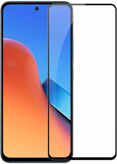 Powertech 5D Full Face Tempered Glass Negru (Redmi 12 4G / Redmi 12 5G)