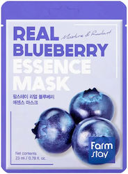 Farm Stay Real Маска за лице с есенция от синя боровинка Плат Farm Stay Real Маска за лице с есенция от синя боровинка Плат