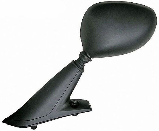 RMS Motorcycle Mirror Black 1pc