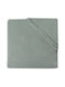 Jollein Baby Sheet Crib Cotton Fitted Gray 140x70cm