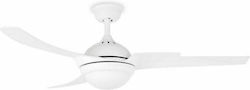 Orbegozo Ceiling Fan 132cm with Light and Remote Control White
