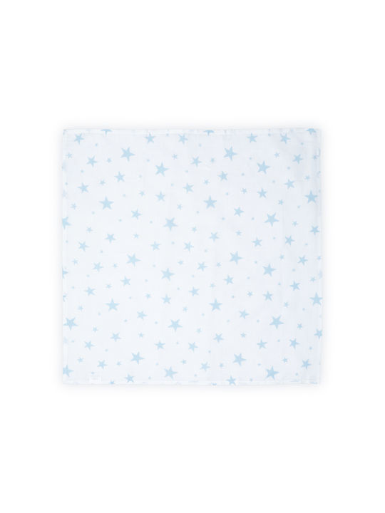 Lorelli Stars Scutec din Muselină Blue Albastru...