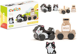 Cubika Wise Cat Milk Toy για 18+ Μηνών