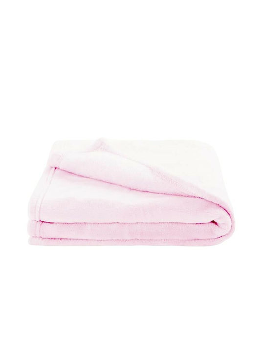 Domiva Blanket Cot Pink 150x100cm. 530950