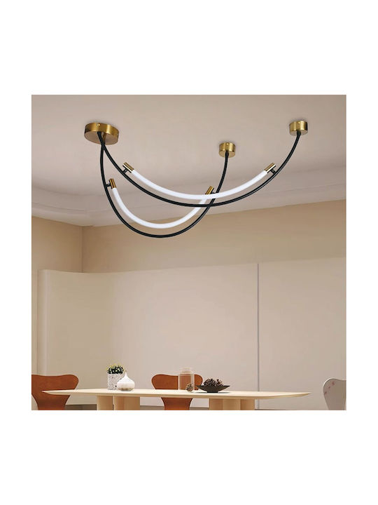 V-TAC Designer Κρεμαστό Φωτιστικό Μαύρο LED