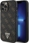 Guess Back Cover Δερματίνης Μαύρο (iPhone 13 Pro Max)